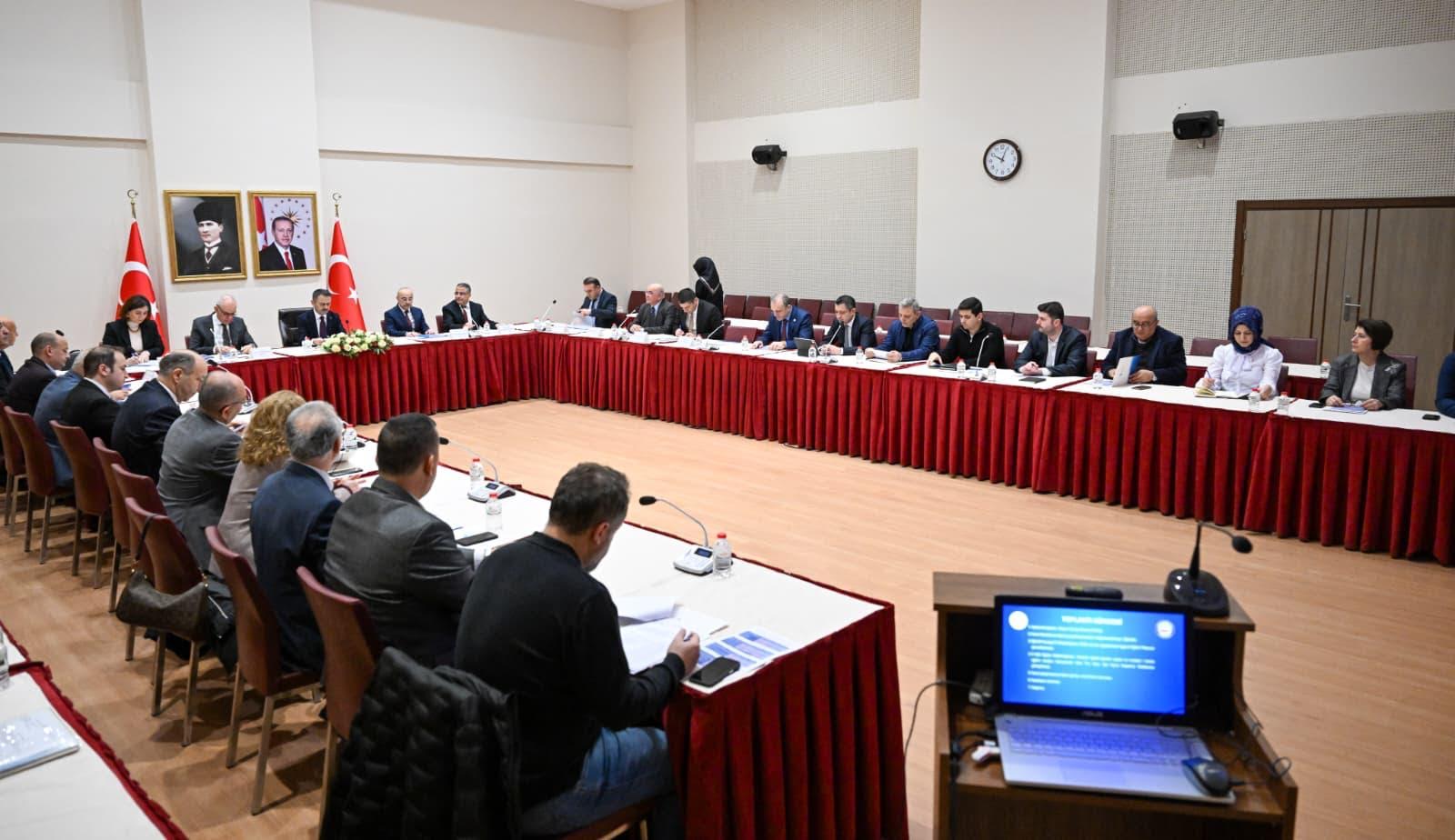 İl İstihdam ve Mesleki Eğitim Kurulu Toplantısı Vali Aktaş Başkanlığında Yapıldı