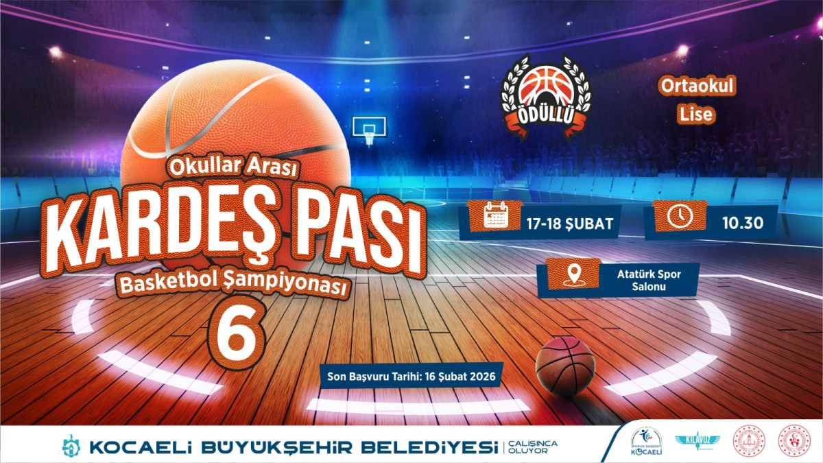 Kardeş Pası Basketbol Şampiyonası başlıyor