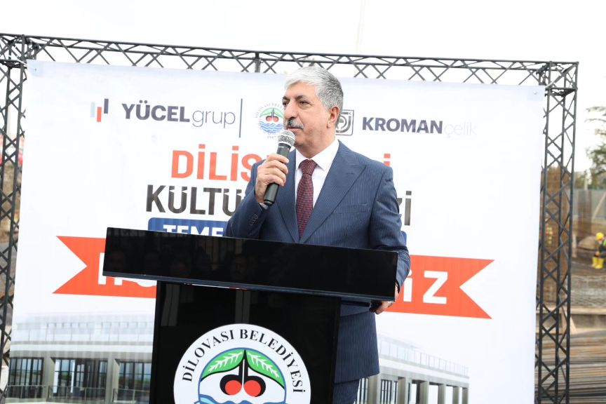 DİLİSKELESİ KÜLTÜR MERKEZİ’NİN TEMELİ ATILDI