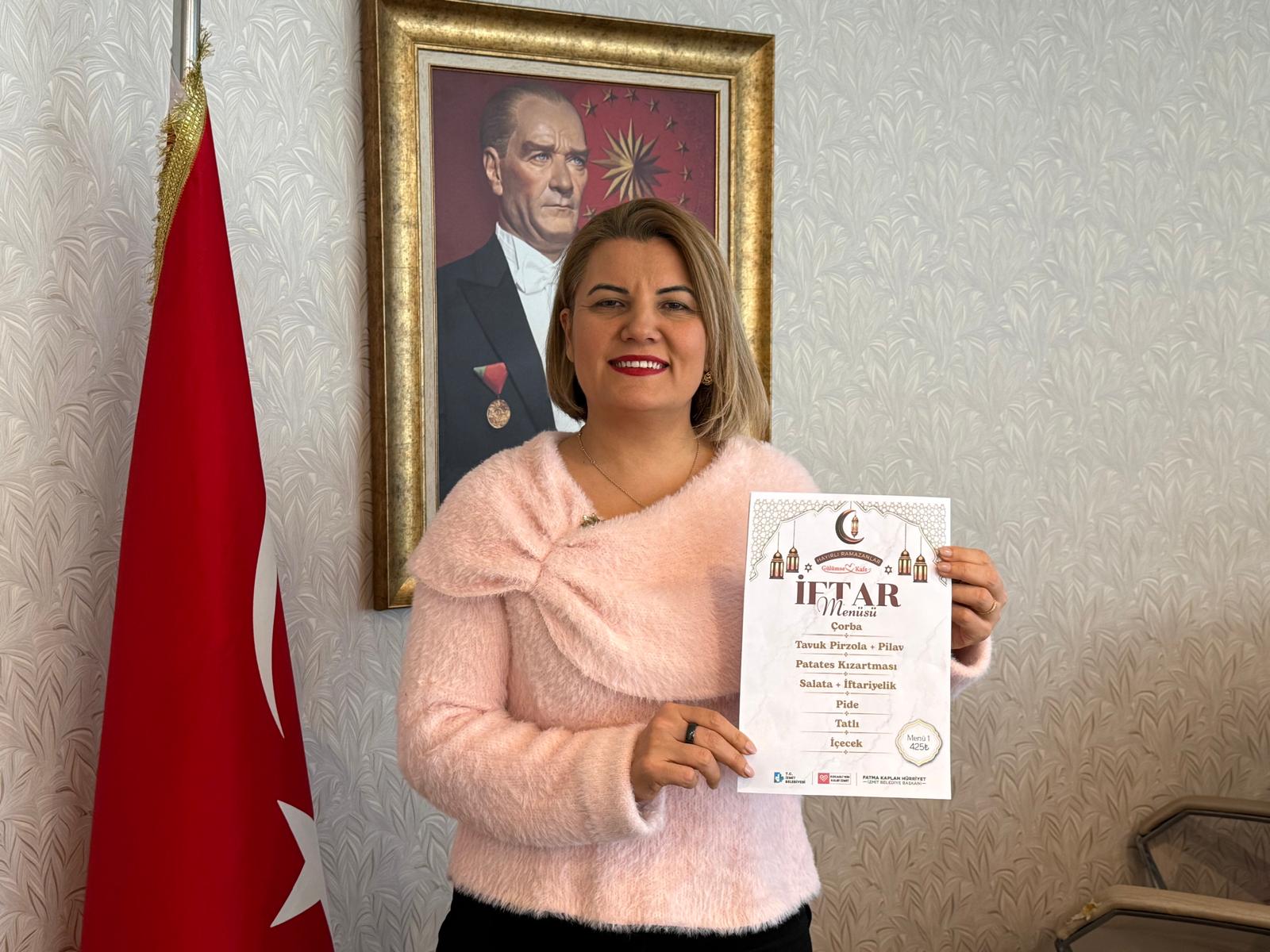 Gülümse Kafe’lerde uygun fiyatlı iftar sofraları kuruluyor Fatma Başkan: “Ailece dışarıda iftar artık daha ulaşılabilir.”