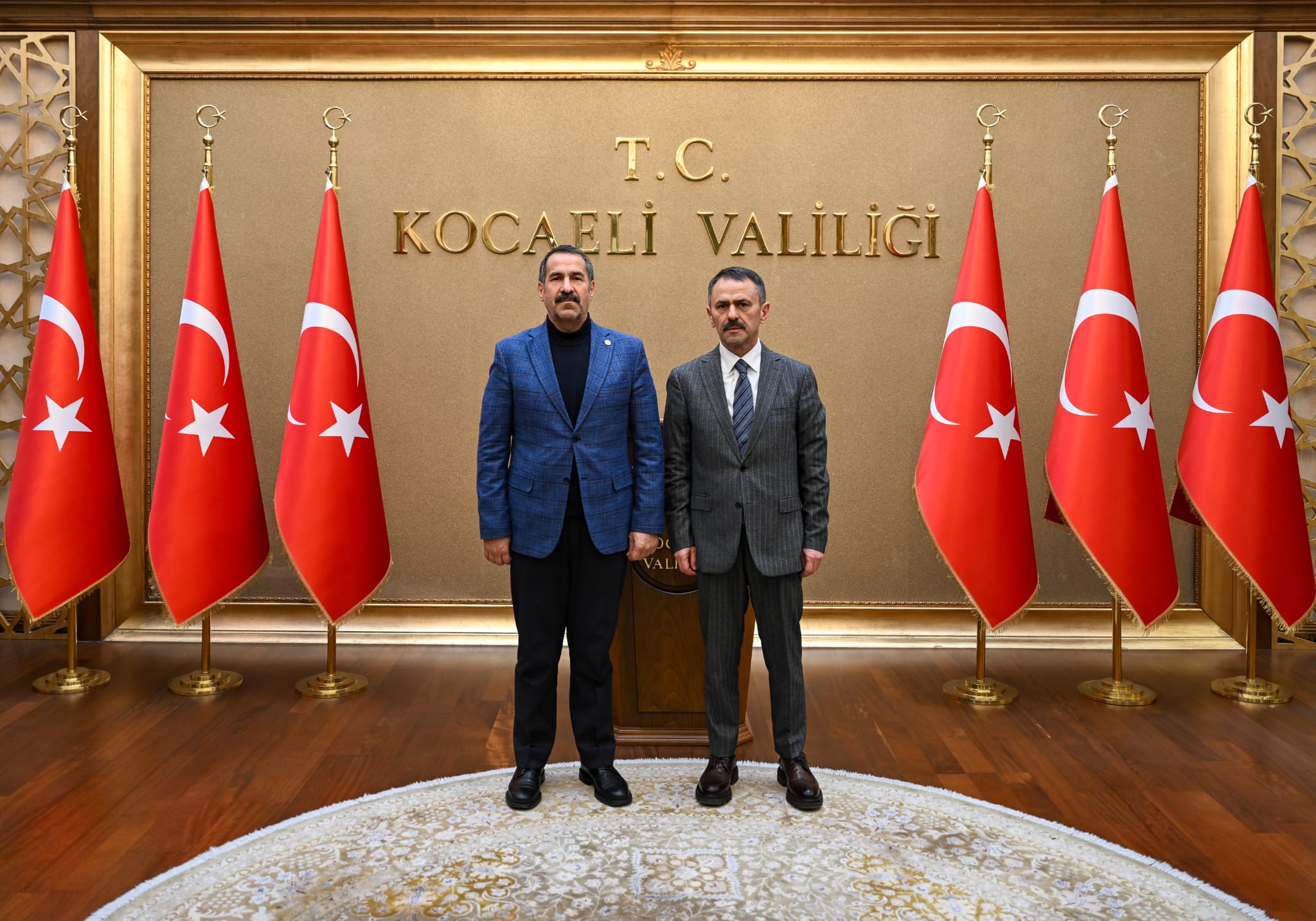 AK PARTİ Kocaeli Milletvekili Cemil Yaman’dan Vali İlhami Aktaş’a Ziyaret