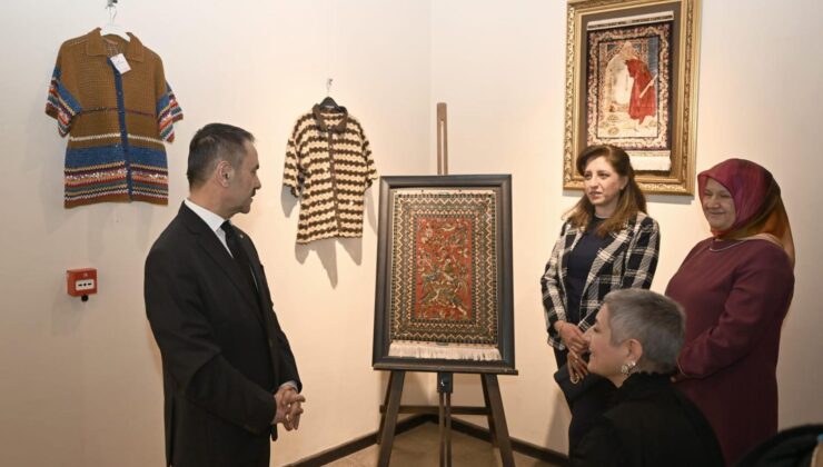 HEREKE İPEK HALISI VE ÖRGÜ SANATI GÖRÜCÜYE ÇIKTI: “YAŞAYAN İNSAN HAZİNELERİ” SERGİSİ AÇILDI
