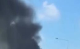 Yıldız Demir Çelik Haddehane Yapılması  Planlanan Alanın Yanında Fabrikada Korkutan Yangın