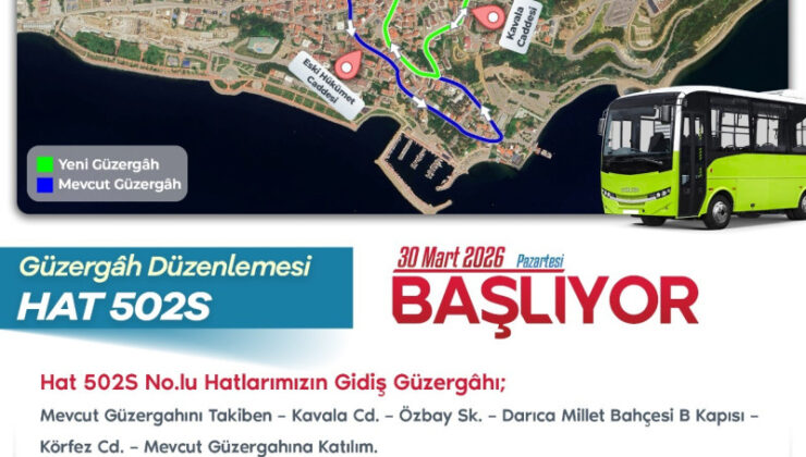 YENİ GÜZERGÂH PLANLAMASIYLA KOLAY ULAŞIM