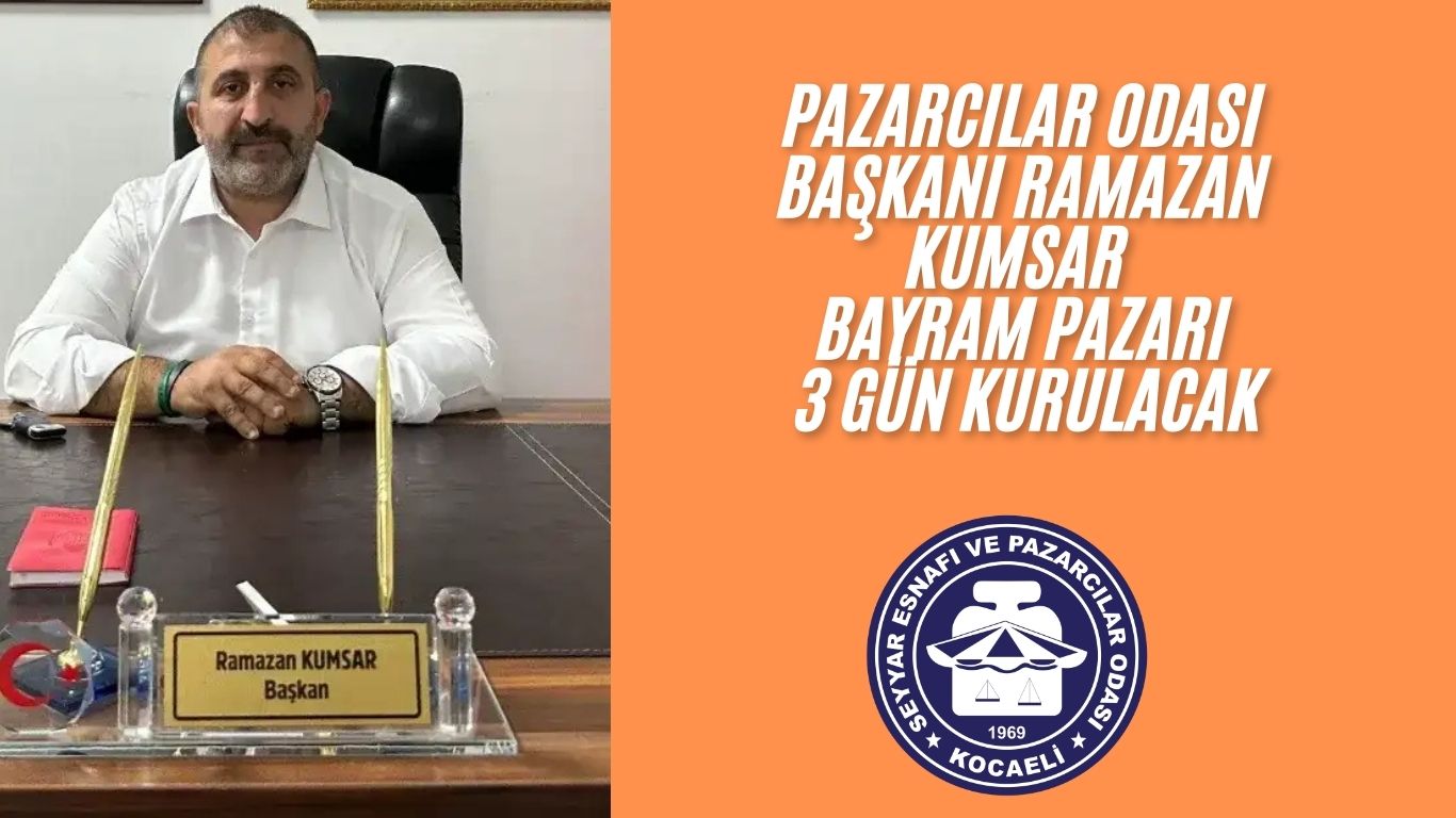 BAŞKAN KUMSAR’DAN BAYRAM PAZARI’NA DAVET