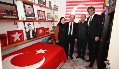 Başkan Kocaman Ve Kaymakam Öztürk’ten Şehit Ailelerine Anlamlı Ziyaret