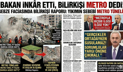 Bakan’ın “İlgisi Yok” Dediği Binayı Metro Yıkmış!