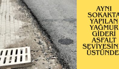 KARTEPE MİTHATPAŞA CADDESİ’NDE ALTYAPI EKSİKLİĞİ TEPKİ ÇEKİYOR