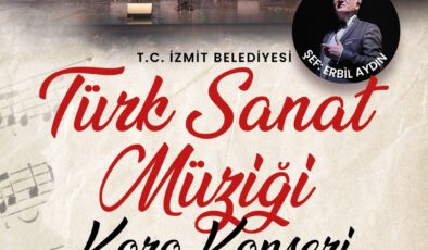 İZMİT’TE MÜZİK ZİYAFETİ: TÜRK SANAT MÜZİĞİ RÜZGARI ESECEK!