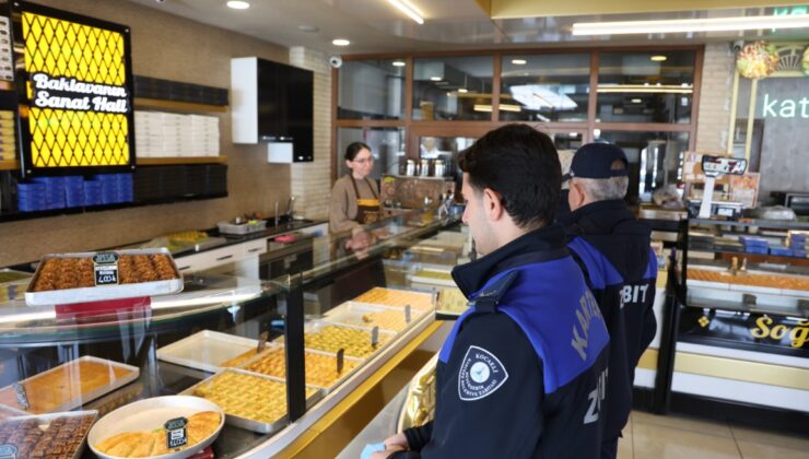 Kartepe’de Bayram Öncesi Sıkı Denetim