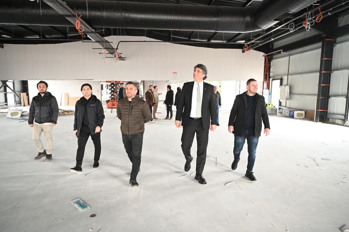 Kartepe Acısu Mahallesi Spor Kompleksine Yerinde İnceleme