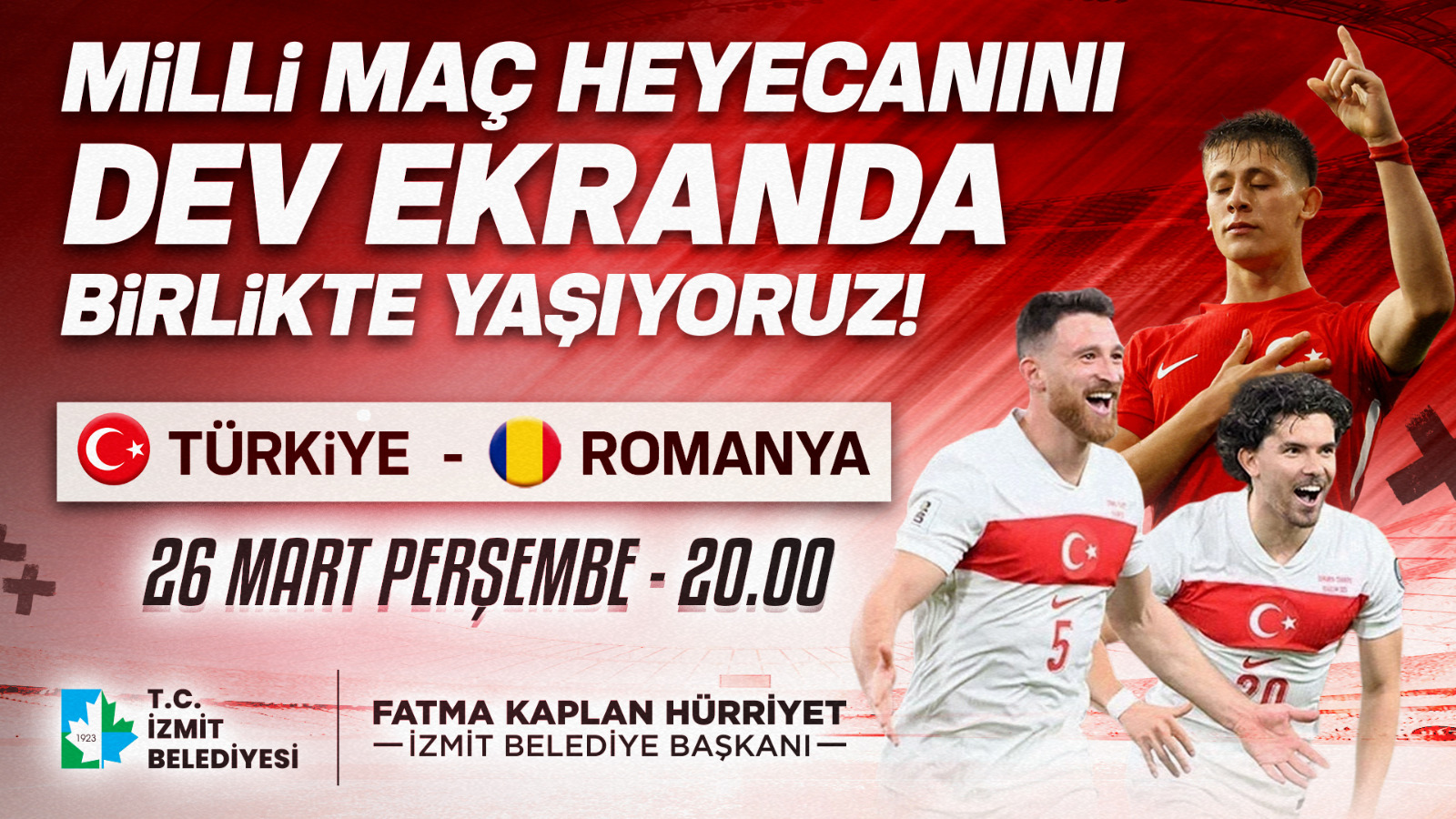 İZMİTLİLER TEK YÜREK OLACAK