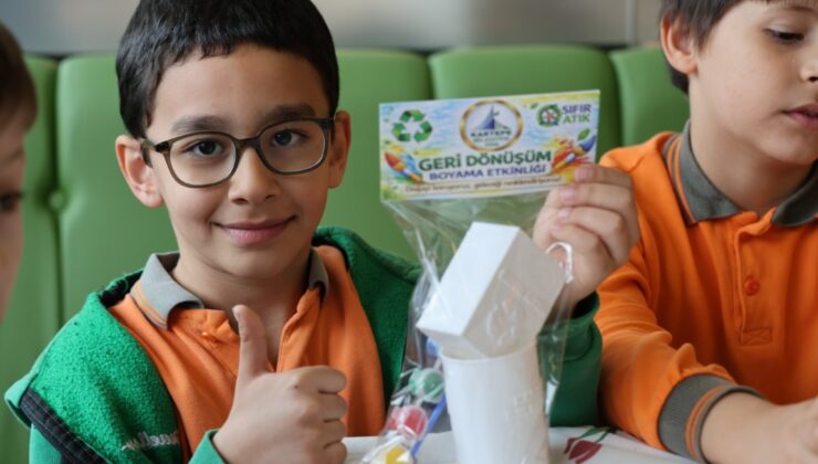 KARTEPE’DE GELECEĞİN ÇEVRECİLERİ İŞ BAŞINDA: SIFIR ATIK GÜNÜ’NE ÖZEL ATÖLYE!