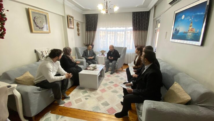 Vali İlhami Aktaş’tan, Şehit Yakını ve Kıbrıs Gazimize Ziyaret