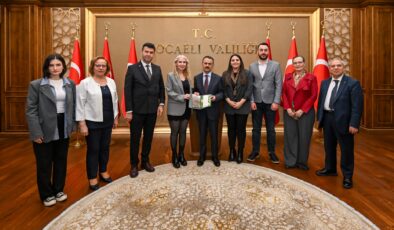 TEMA Kocaeli’de Yeni Dönem: Serap Toker Uykun ve Yönetiminden Vali Aktaş’a Ziyaret