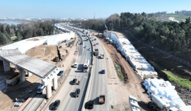 Başiskele Kavşağı’nın silueti ortaya çıkıyor