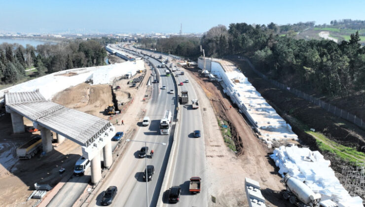 Başiskele Kavşağı’nın silueti ortaya çıkıyor