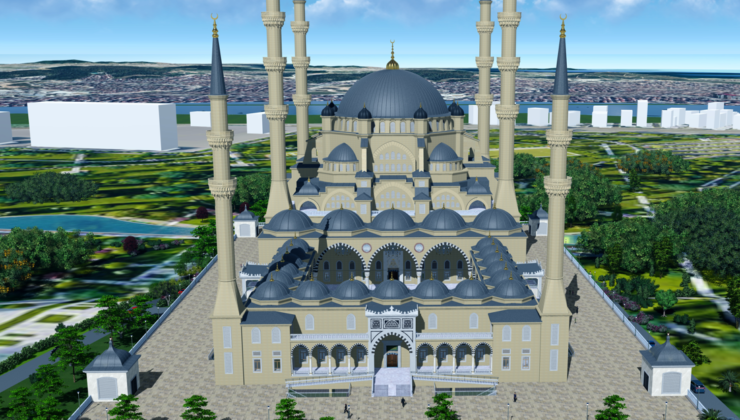 Gebze Millet Bahçesi İçerisinde İnşa Edilmesi Planlanan Cami Projesi İçin İhaleye Çıkıyor.
