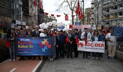 Kocaeli’de Otizme Karşı Tek Yürek: Farkındalık Yürüyüşü Düzenlendi