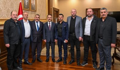 Pazarcılar Odası’ndan Vali Aktaş’a “Yeni Dönem” Ziyareti