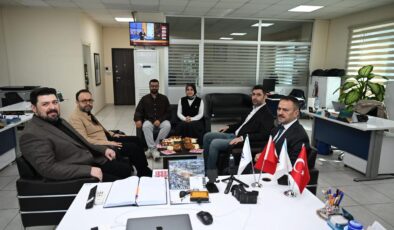 Vali Aktaş’tan Anadolu Ajansı’na 106. Yıl Ziyareti