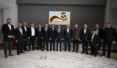 Vali Aktaş’tan Nev Saç Metal’e Ziyaret: Nevşehirli İş İnsanlarıyla İstişare Toplantısı