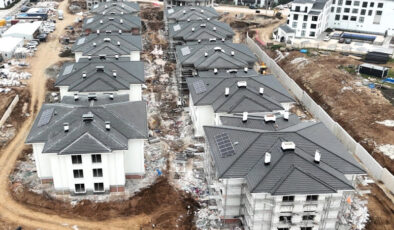 Kartepe Kent Konut Evleri’nde Kaba İnşaat Gözle Görülür Oldu