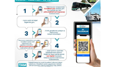 Kocaeli’de Ulaşımda Dijital Dönem: Fiziksel Kart Taşıma Devri Bitiyor!