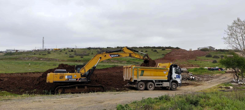 AĞIR VASITALAR İÇİN 1500 METRELİK YENİ İMAR YOLU