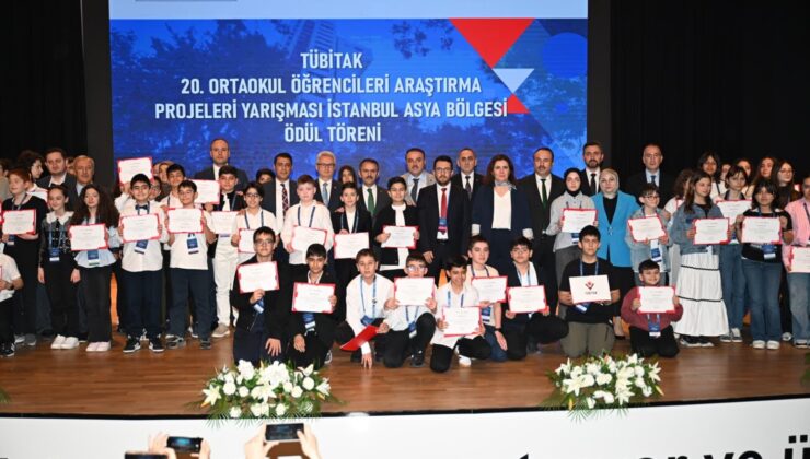 Genç Bilim İnsanları Kocaeli’de Ödüllendirildi: TÜBİTAK 20. Ortaokul Projeleri Yarışması Sonuçlandı