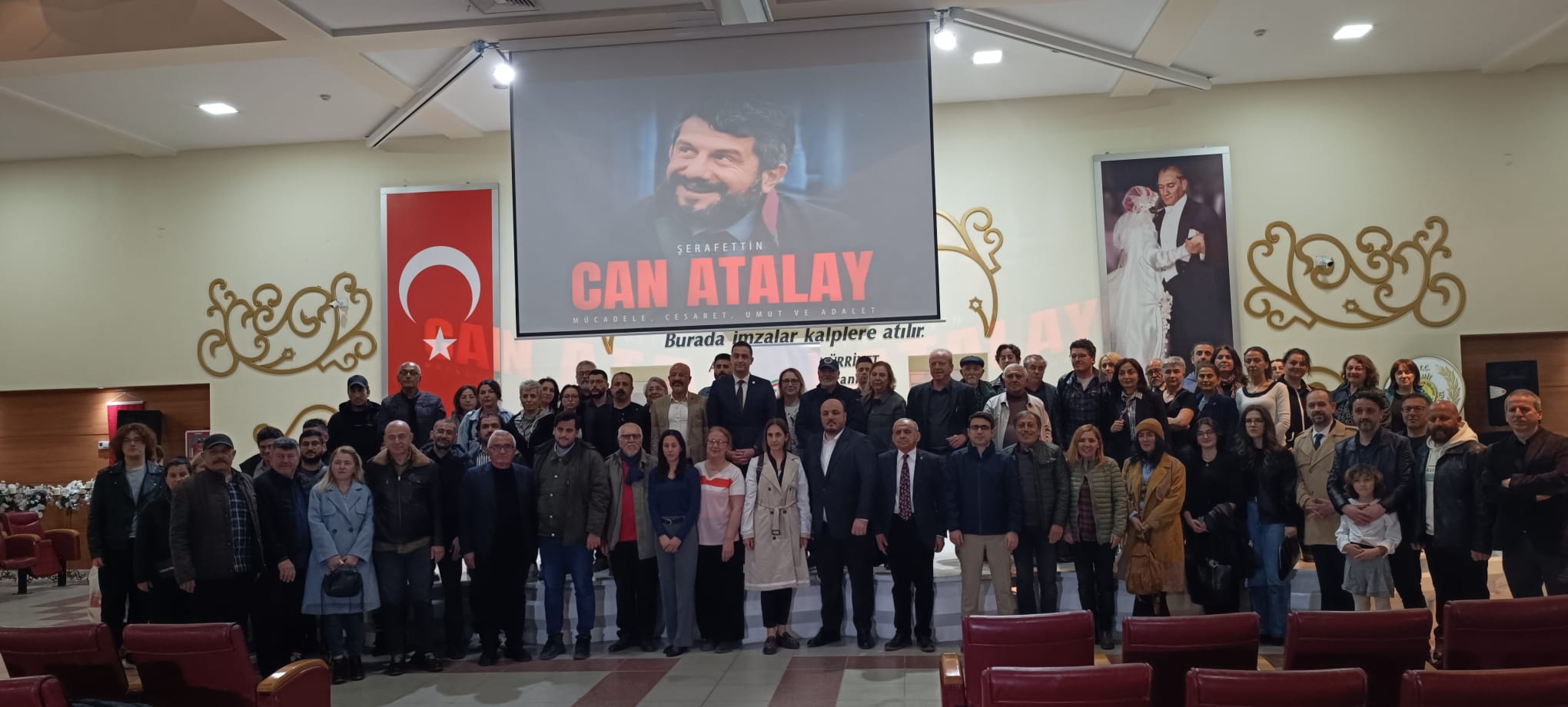 Kocaeli Barosu’nda Can Atalay Belgeseli Gösterimi