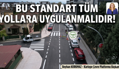 Şehit Ergün Köncü’de Yol Çizgileri Tamam: Bu Standart Tüm Kocaeli’ye Uygulanmalıdır!