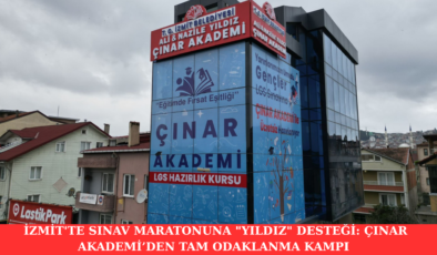 İzmit’te Sınav Maratonuna “Yıldız” Desteği: Çınar Akademi’den Tam Odaklanma Kampı