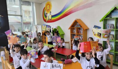 İZGİM’de Kütüphane Haftası Coşkusu: Çocuklar Hem Okudu Hem Öğrendi!