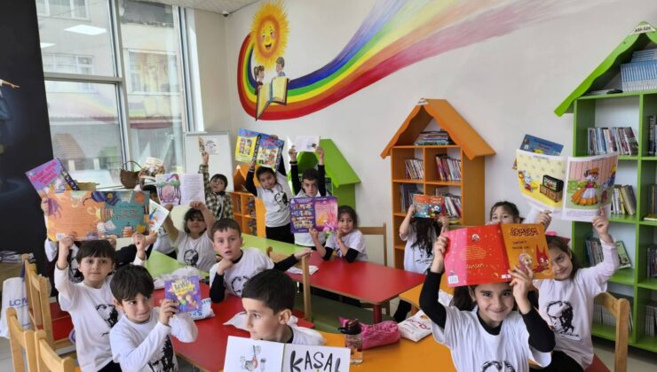 İZGİM’de Kütüphane Haftası Coşkusu: Çocuklar Hem Okudu Hem Öğrendi!