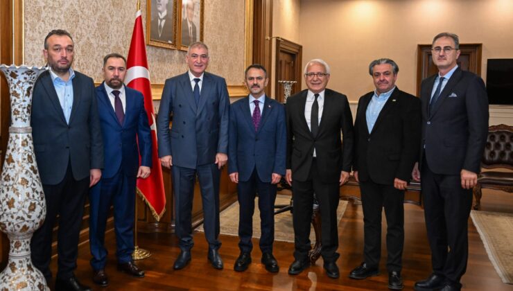 Vali İlhami Aktaş, Abhaz Dernekleri Federasyonu Heyetini Kabul Etti