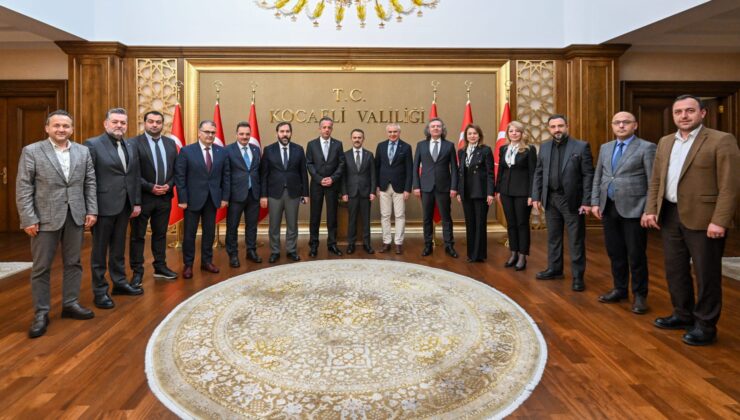 Türkiye Kent Konseyleri Birliği’nden Vali İlhami Aktaş’a Ziyaret