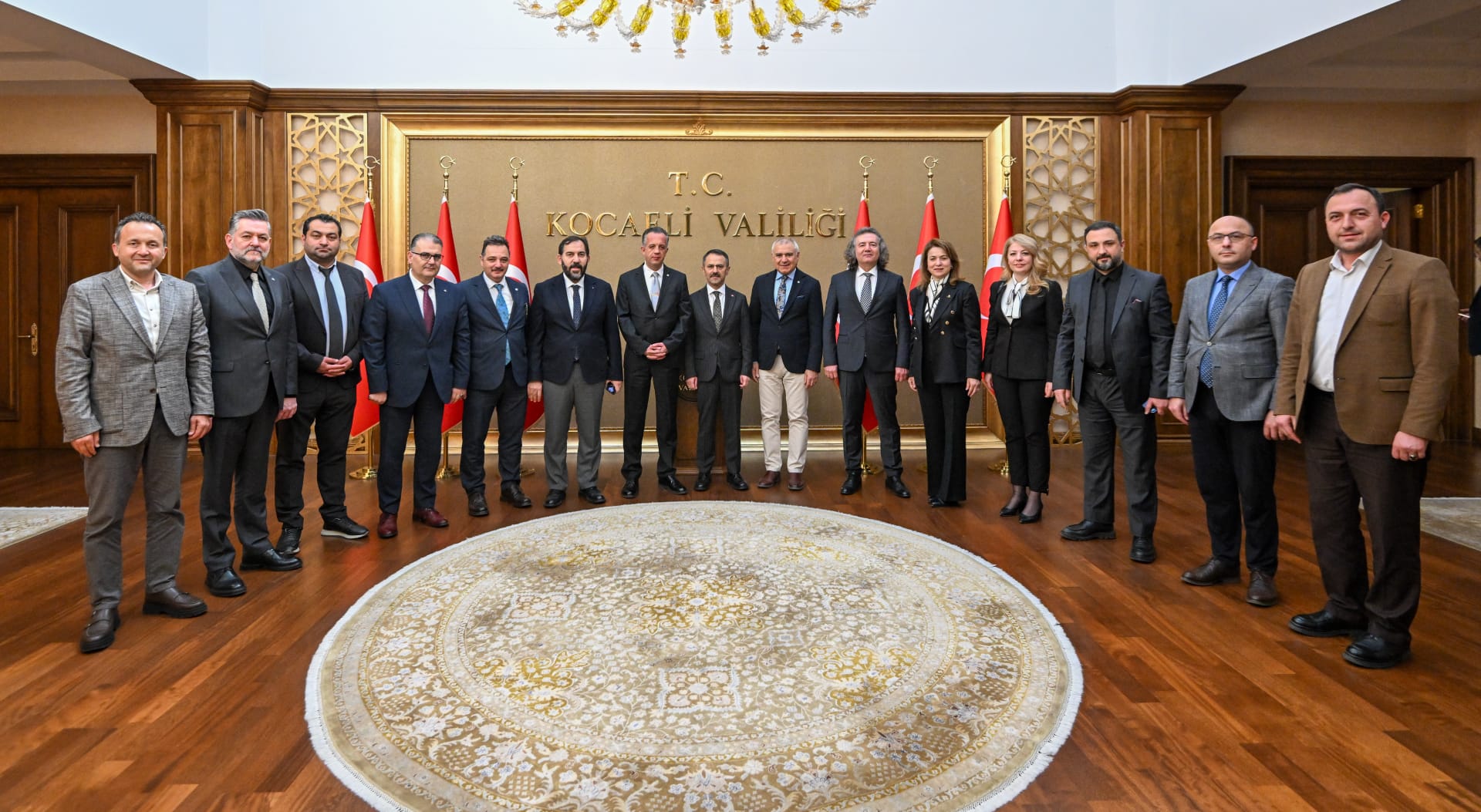 Türkiye Kent Konseyleri Birliği’nden Vali İlhami Aktaş’a Ziyaret