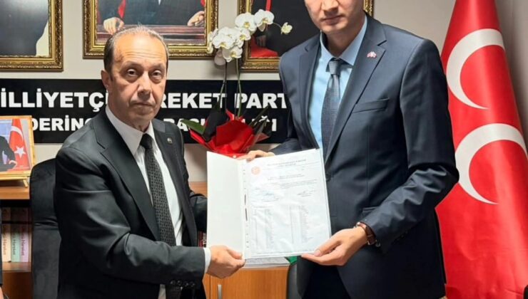 MHP DERİNCE’DE YENİ DÖNEM: AV. METEHAN ULUMAN YETKİ BELGESİNİ ALDI!