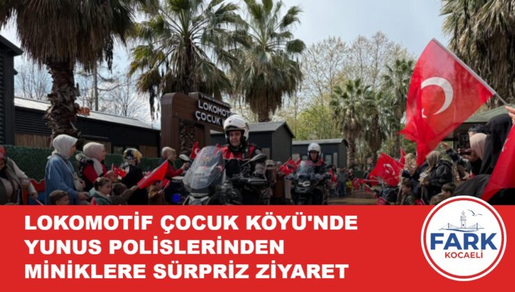 Yunus polisleri, çocukların gönlünü fethetti