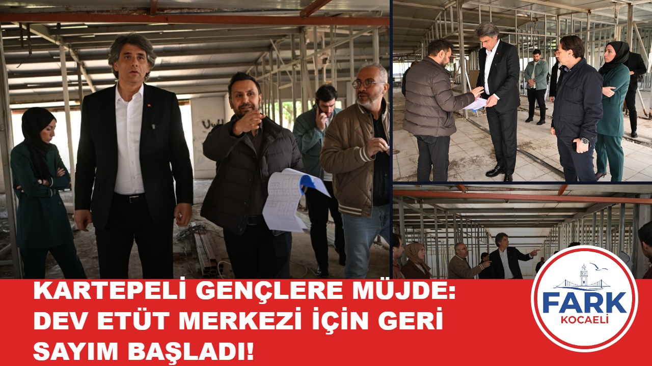 KARTEPE’DE EĞİTİMİN YENİ ÜSSÜ YÜKSELİYOR: 400 ÖĞRENCİ KAPASİTELİ DEV MERKEZ GÜN SAYIYOR!