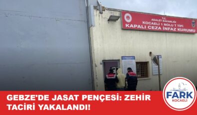 Gebze’de JASAT Pençesi: 12 Yıl Hapisle Aranan Zehir Taciri Yakalandı!