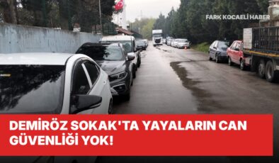 Kartepe Demiröz Sokak’ta Yaya Alarmı: “Yürümek İçin Mucize Gerekiyor”