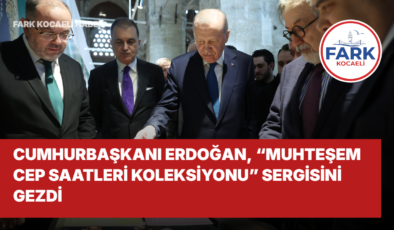 Cumhurbaşkanı Erdoğan’dan Tarihi Yolculuk: Muhteşem Cep Saatlerini İnceledi