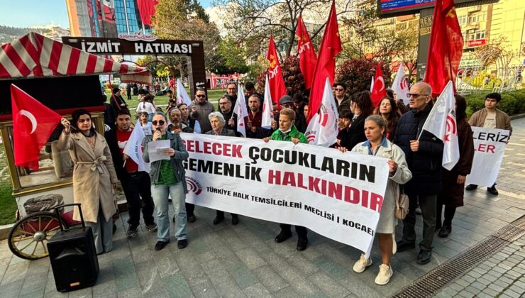 Kocaeli’de 23 Nisan Yürüyüşü: “Emekçilerin Cumhuriyeti Aydınlık Gelecekte Kurulacak”
