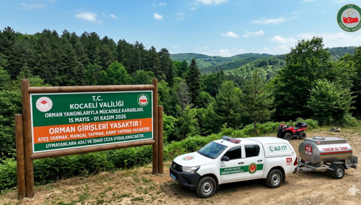 ​Kocaeli’de Orman Yangınlarına Karşı Seferberlik: Girişler Yasaklandı, Cezalar Kapıda!