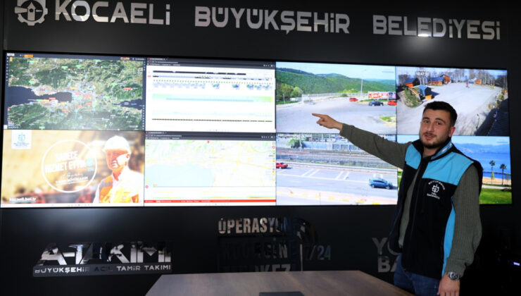 Büyükşehir’in stratejik üssü kenti 7/24 takip ediyor