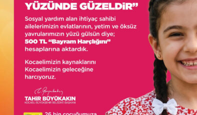 KOCAELİ’DE BAYRAMIN RUHU İHTİYAÇ SAHİPLERİNİ SEVİNDİRDİ!