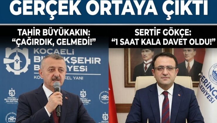 DERİNCE’DE “DAVET” POLEMİĞİ: BİR SAAT KALA TELEFONLA DAVET OLUR MU?