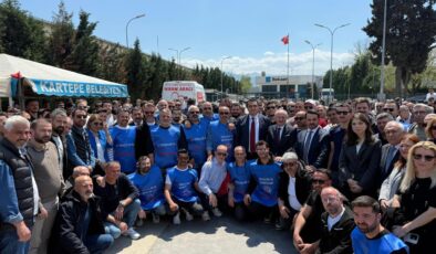 Bekaert İşçileri CHP Heyetini Alkışlarla Karşıladı: Direniş Alanında Birlik Mesajı